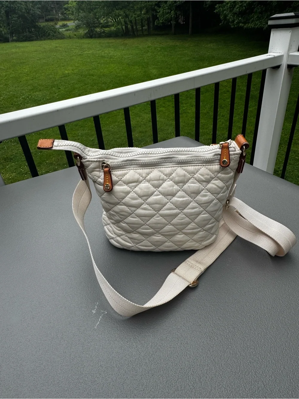 MZ Wallace Metro Scout Deluxe Quilted Nylon Crossbody Bag - Picture 10 of 14